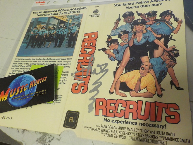 RECRUITS VHS KANNET JON-MIKL THORIN NIMMARILLA