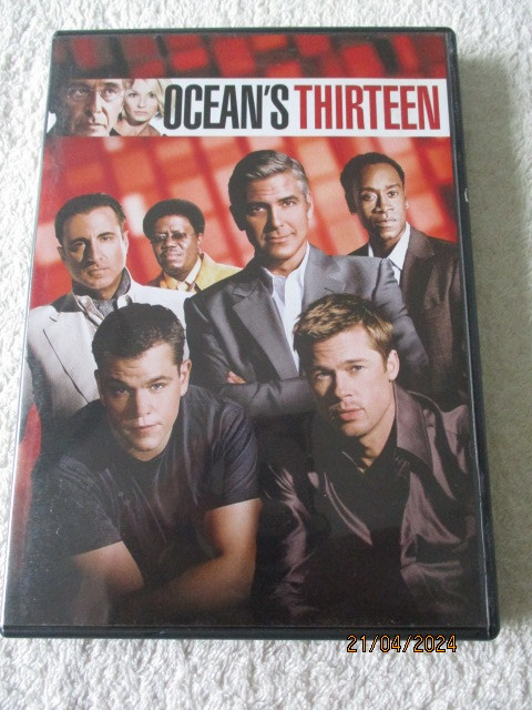 OCEAN'S THIRTEEN (DVD) George Clooney, Brad Pitt