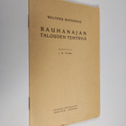 Walther Rathenau : Rauhanajan talouden tehtäviä - pikkukuva 1