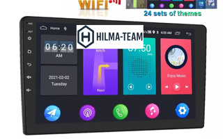 Uusi 2 Din 10.1'' Android 1+16 Autosoitin GPS WIFI BT FM RDS