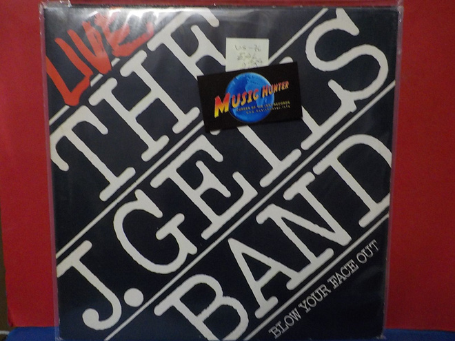 THE J. GEILS BAND - LIVE - BLOW YOUR FACE OUT EX+/EX+ 2LP