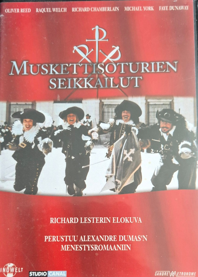 Muskettisoturien seikkailut  -DVD