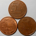 Brazil. 5 centavos 2002,2003, 2006. - pikkukuva 2
