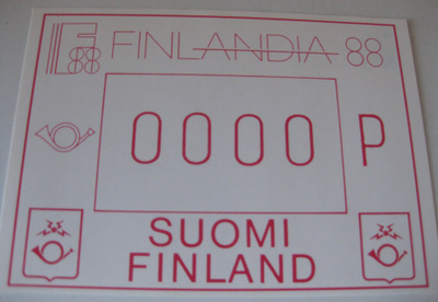 Finlandia 88 Suomi Finland
