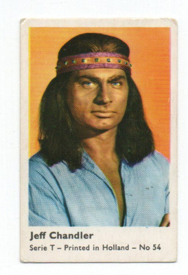 Purkkakuva Serie T n:o 54 JEFF CHANDLER