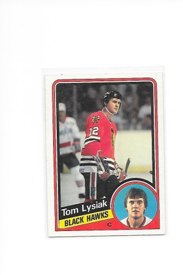 1984-85 OPC #39 Tom Lysiak Chicago Blackhawks