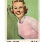 Purkkakuva Serie U n:o 178 JUNE ALLYSON Purukumikuva - pikkukuva 1