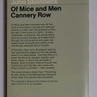 John Steinbeck - Of Mice and Men / Cannery Row - pikkukuva 3