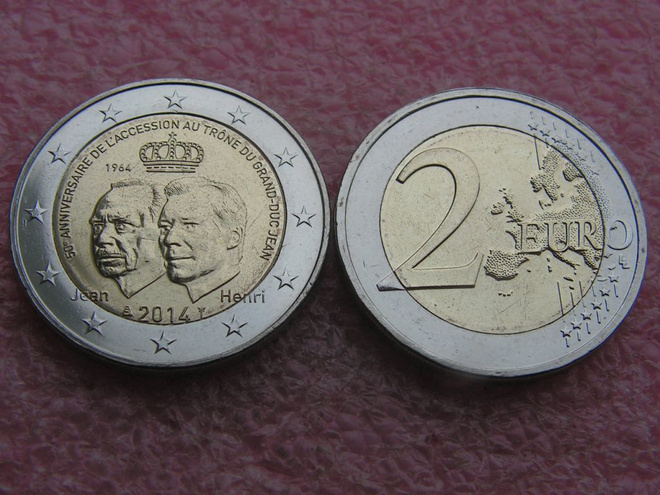 Luxemburg 2014 2 € Jean I UNC