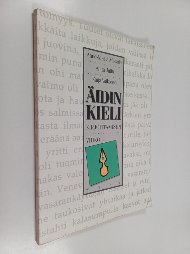 Äidinkieli Kirjoittamisen vihko