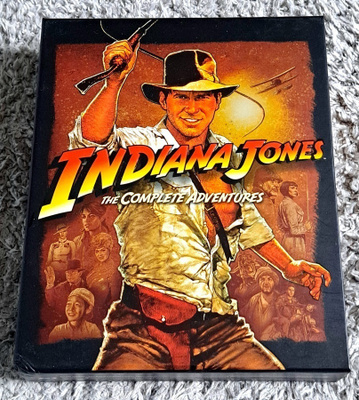 Indiana Jones - The Complete Adventures - Blu-ray (5 levyä)
