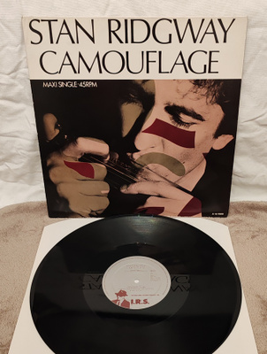 Stan Ridgway Camouflage 12"maxi-single