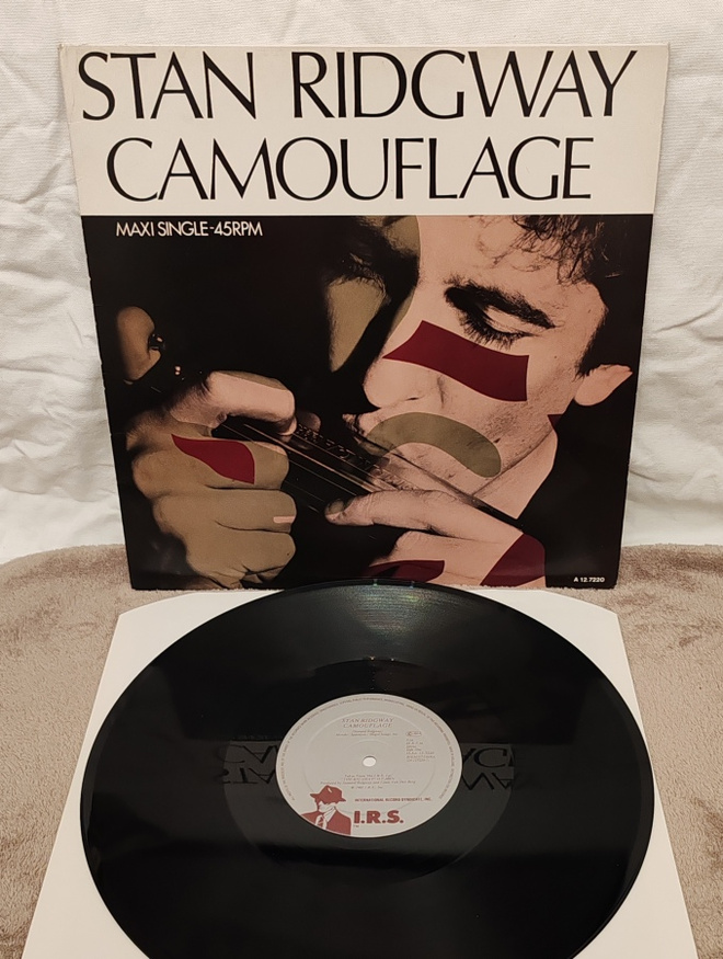 Stan Ridgway Camouflage 12"maxi-single