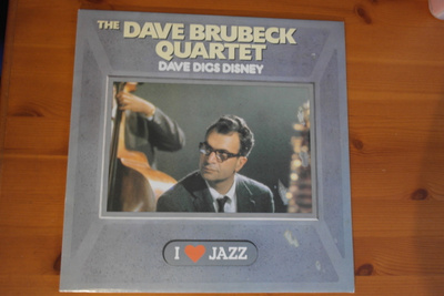 The Dave Brubeck Quartet:Dave Digs Disney LP.Mono