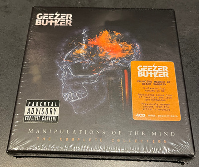 Geezer Butler / Manipulation of the mind 4cd-box