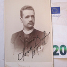 CDV Valokuva Näyttelijä Adolf Berlin + Nimmari 1892 Helsinki - pikkukuva 1
