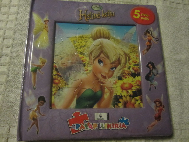 Palapelikirja / Kirja + 5 Palapeliä Helinä-Keiju / Disney