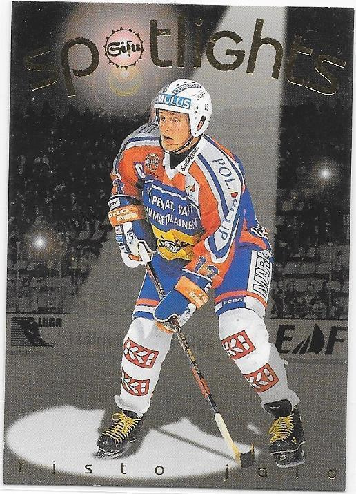 1995-96 SISU SpotLights #6of8 Risto Jalo HPK