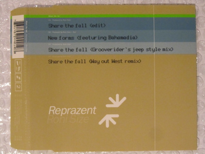 Roni Size / Reprazent • Share The Fall CD Maxi-Single