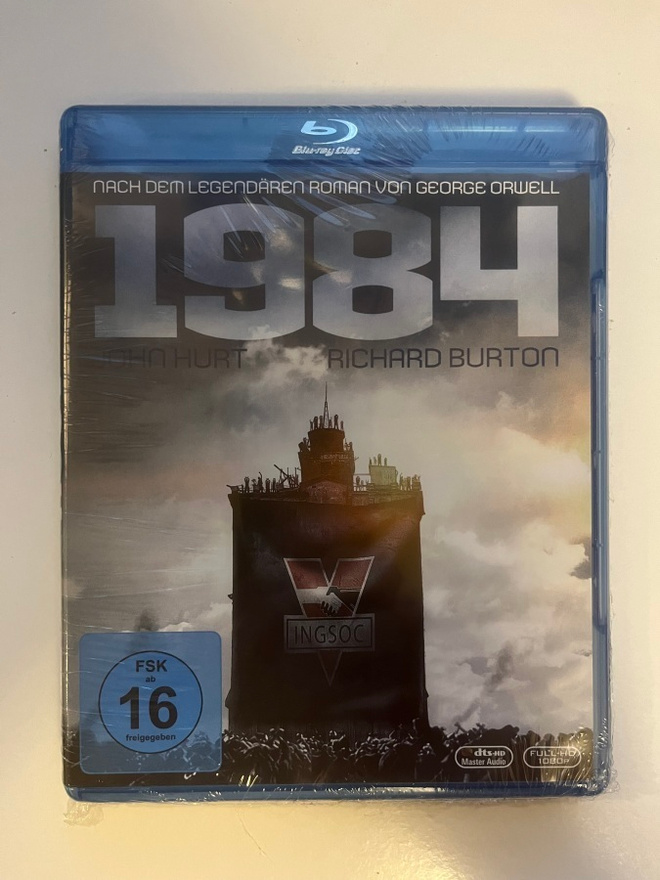 1984 [Blu-ray] John Hurt, Suzanna Hamilton (UUSI)