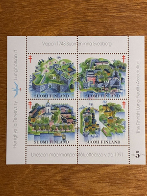 JOULUMERKKI 1996 SUOMENLINNA ARKKI**
