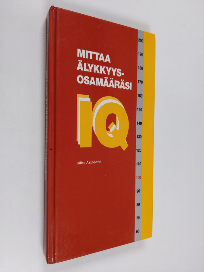Gilles Azzopardi : Mittaa älykkyysosamääräsi