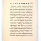 Mika Waltari : Elämän rikkaus : 3-näytöksinen näytelmä (s... - pikkukuva 2