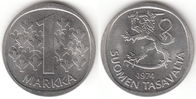 1 mk 1974 UNC