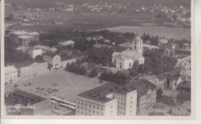 Hämeenlinna Karhumäki ilmavalokuva.