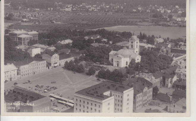 Hämeenlinna Karhumäki ilmavalokuva.
