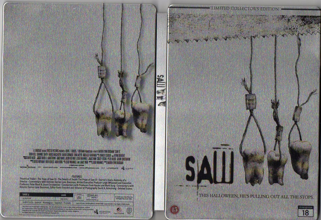 saw 3	(7 332)	k		DVD	Steelbook,			2006