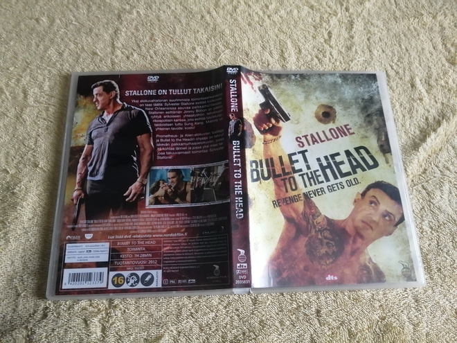 BULLET TO THE HEAD DVD