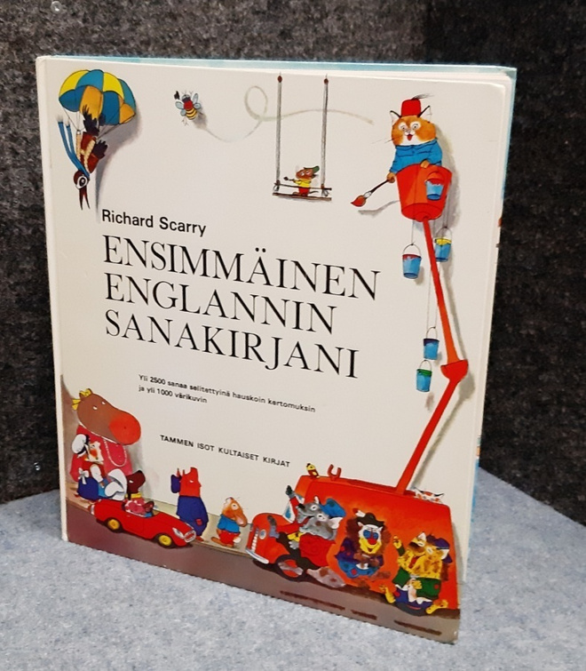 Richard Scarry Ensimmäinen Englannin sanakirjani