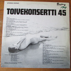 Toivekonsertti 45 :Irwin, Carola, Päivi Paunu, Pepe Willberg - pikkukuva 3
