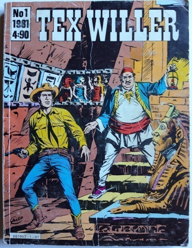 Tex Willer 1/1981: Vuoriston velho