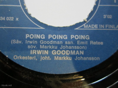 IRWIN GOODMAN SINGLE 1971