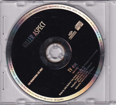 Killer Aspect - Tv (CDr, Single, Promo)
