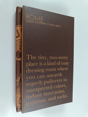 Louis Vuitton city guide 2012 : Rome