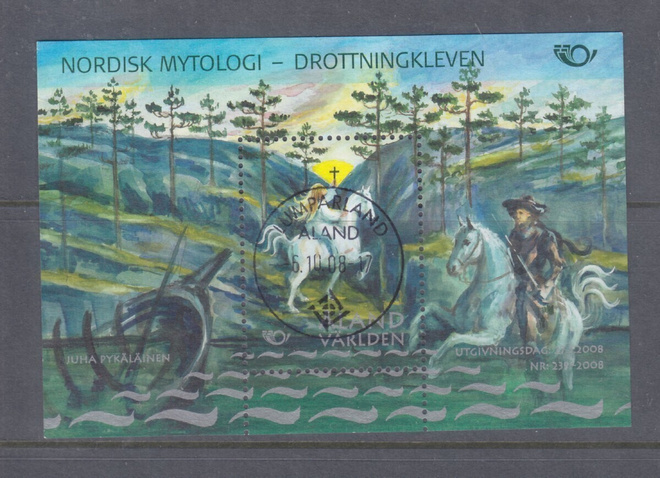 Ahvenanmaa  2008 LaPe Bl 7  loistoleimaisena