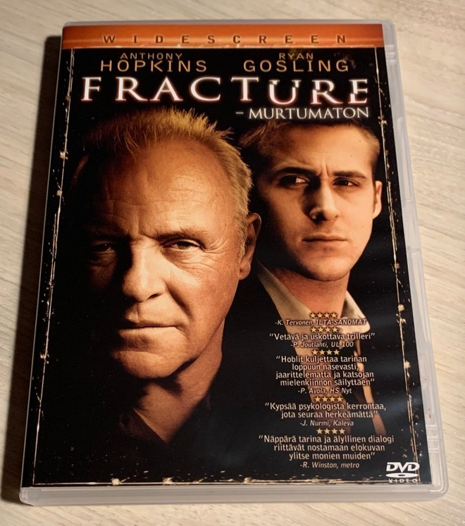FRACTURE - murtumaton (2007) Anthony Hopkins, Ryan Gosling