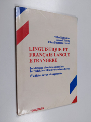 Juhani Härmä ym. : Linguistique et francais langue etrang...
