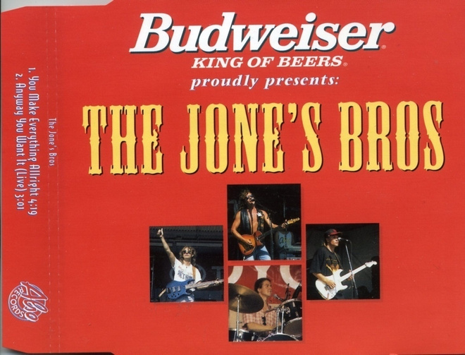 THE JONE’S BROS: You Made Everything Allright – CDS 1996