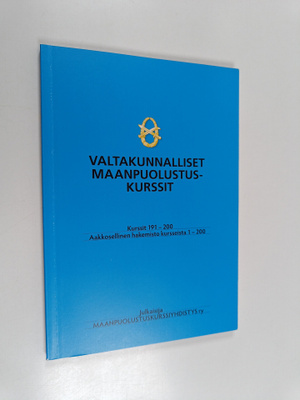 Valtakunnalliset maanpuolustuskurssit : kurssit 191-200 :...