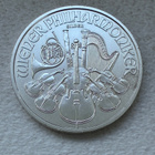 Hopearaha, 1 oz Itävalta Philharmoniker, hopea - pikkukuva 1