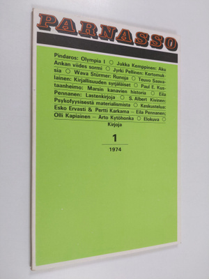 Parnasso 1/1974