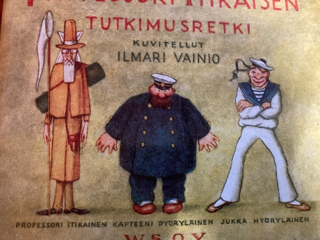 PROFESSORI ITIKAISEN TUTKIMUSRETKI