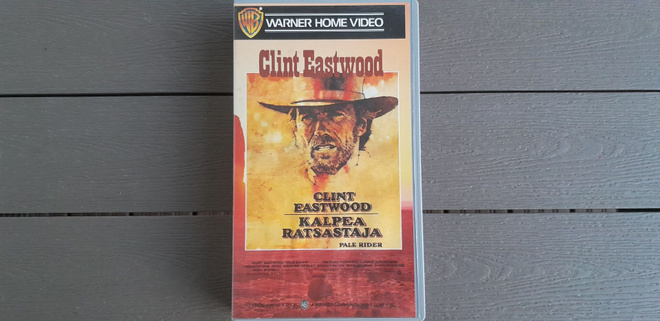 VHS: Kalpea Ratsastaja / Pale Rider (Clint Eastwood 1985/?)