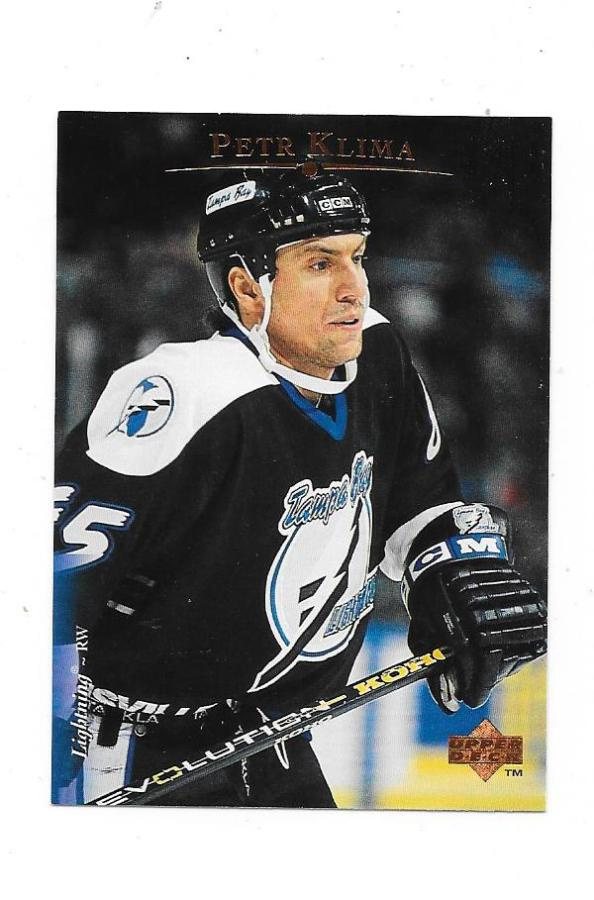 1995-96 Upper Deck #118 Petr Klima Tampa Bay Lightning