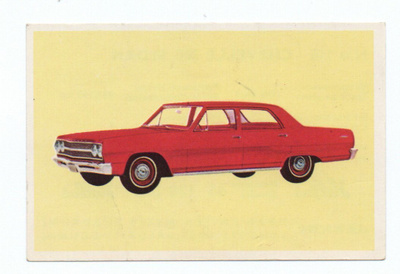 Purkkakuva Hellas Autosarja n:o 116 CHEVELLE 300 SEDAN Puruk
