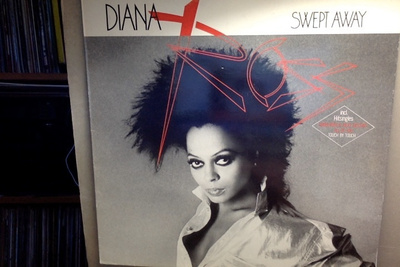 DIANA ROSS  :::  SWEPT AWAY  :::  VINYYLI  LP     1984 !!